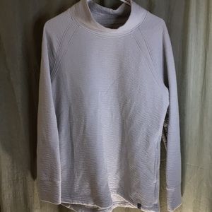 LL BEAN Large mock turtle pullover